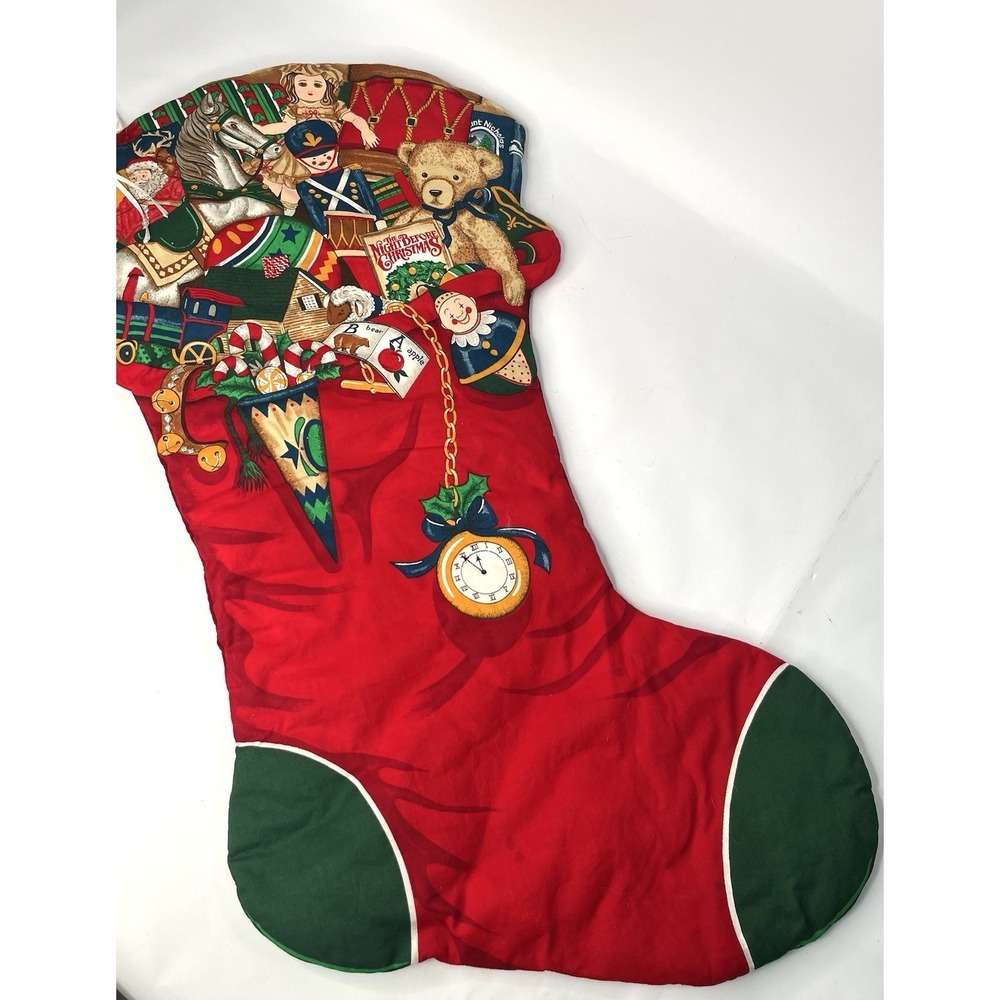 Cranston "The Night Before Christmas" Jumbo Christmas Stocking